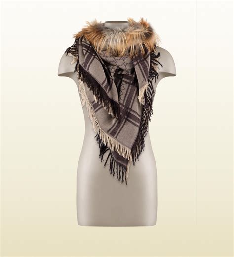 how to authenticate a gucci scarf|gucci scarves with fur trim.